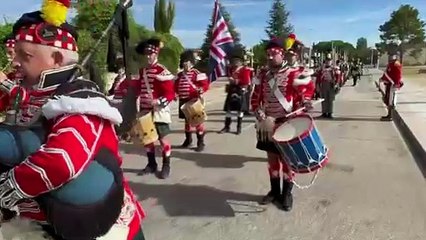 Homenaje al Duque Wellington en Boecillo