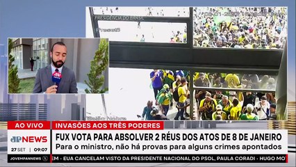 Luiz Fux vota para absolver dois réus dos atos de 8 de Janeiro; Thulio Nassa comenta