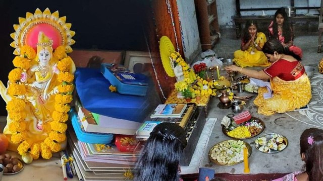 Navratri Saraswati Puja 2025:29 या 30 सितंबर 2025 नवरात्रि सरस्वती पूजा कब है,पूजा विधि,आह्वान मंत्र