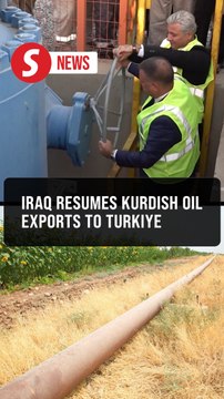 Iraq resumes Kurdish oil exports to Turkiye after 2-1/2-year halt