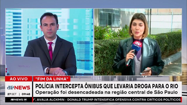 Polícia intercepta ônibus que levaria drogas para o RJ