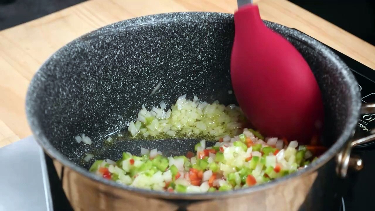 Arroz caldoso con suprema de pechuga