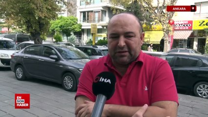 Ankara'da sürücülerin tartışmasında silah çekildi