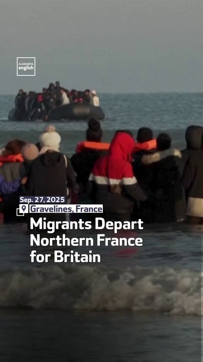 Migrants Depart Northern France For Britain