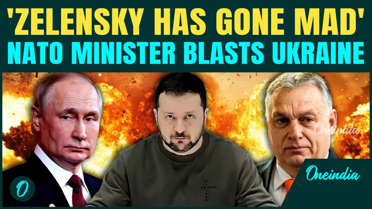 Hungary FM Slams Ukraine With ‘Zelensky Losing His Mind’ Jab After Zelensky Accuses Drone Intrusion