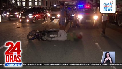 Rider sumalpok sa 10-wheeler | 3 sugatan sa sagian ng 2 motorsiklo | 24 Oras Weekend