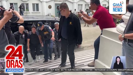 Curlee at Sarah Discaya, nagdala ng umano'y mga ebidensya sa DOJ | 24 Oras Weekend