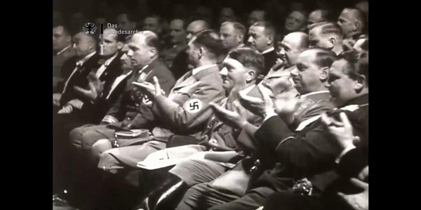 Joseph Goebbels stellt Deutschen Geschäftsleuten Adolf Hitler vor (1938)