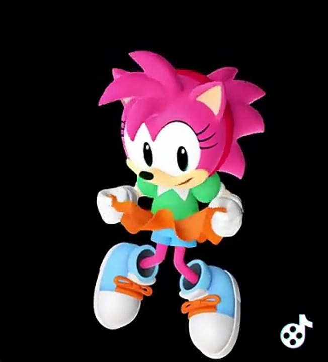 Classic Amy Rose curtsy