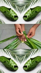 🌍 Turn Nature Into Fashion | Eco-Friendly DIY Slippers Tutorial