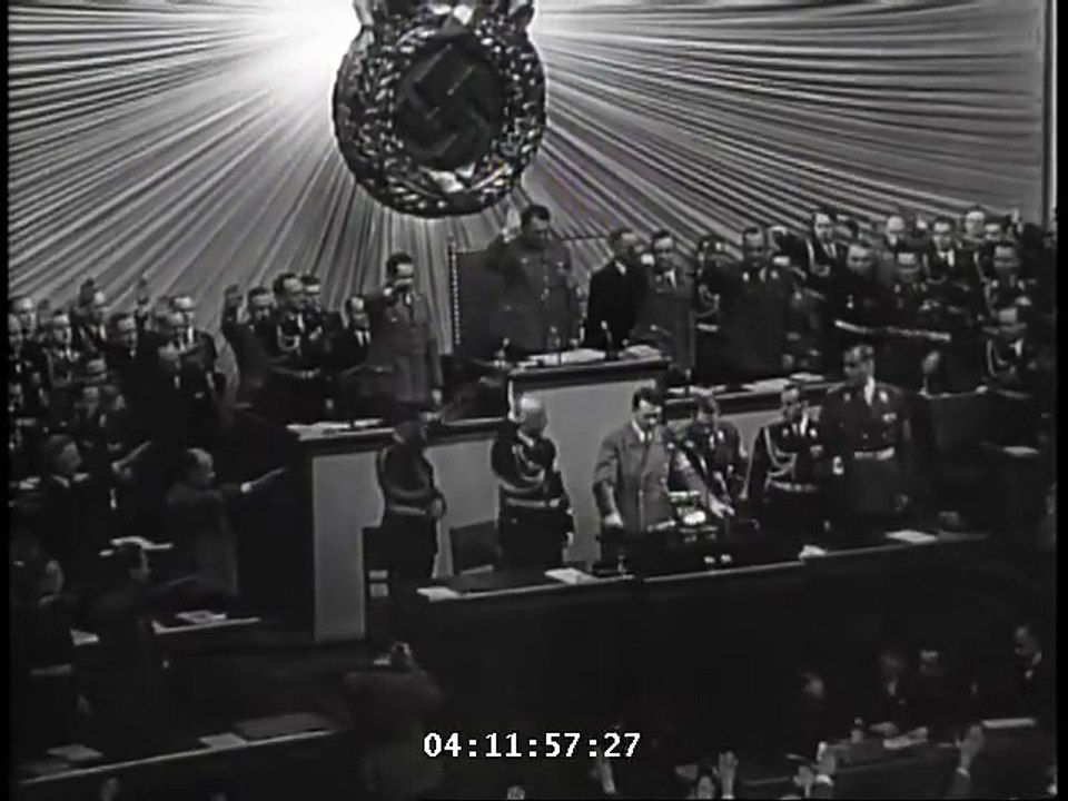 Rede des Führers und Reichskanzlers Adolf Hitler vor dem Reichstag am 30. Januar 1933
