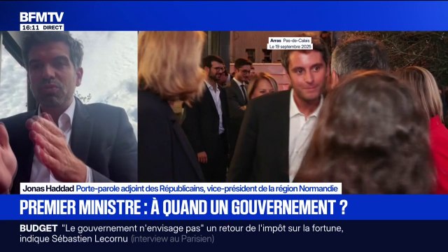 Pour Jonas Haddad, (les Républicains), le Parti socialiste ne doit pas faire une politique en mettant le couteau sous la gorge du Premier ministre