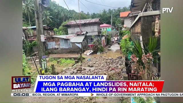 Pamahalaan, doble-kayod sa pagtulong sa mga nasalanta sa Eastern Visayas matapos humagupit ang Bagyong #OpongPH | ulat ni Reyan Arinto