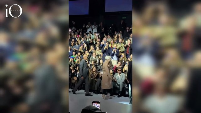 Il Diavolo (non) veste Prada : Meryl Streep e Stanley Tucci girano il sequel alla sfilata Dolce&Gabbana