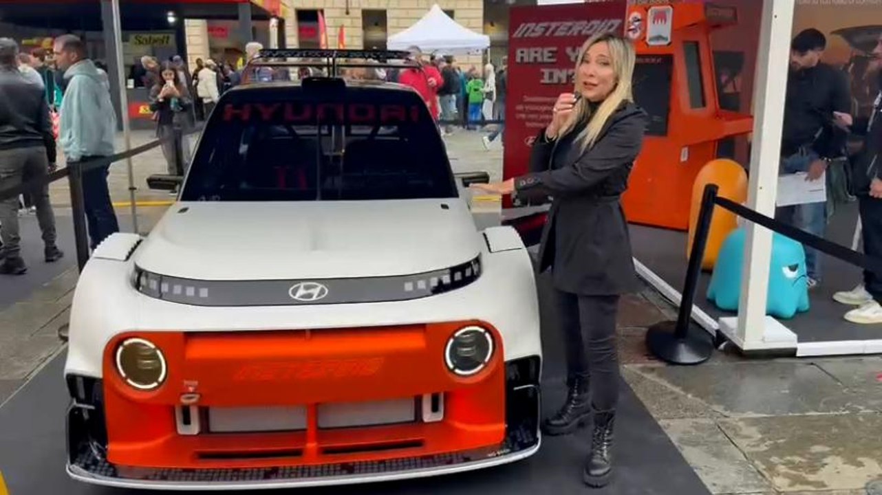 Coppia Hyundai: l'auto da videogames Insteroid e il grande Suv Ioniq 9