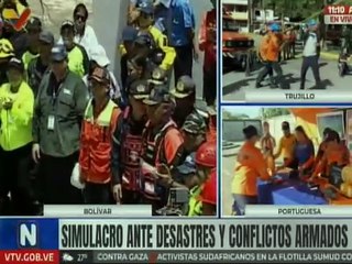 Bolívar | Más de 252 circuitos comunales participan en el Simulacro Nacional de Protección Civil