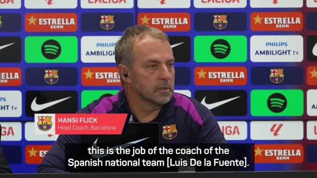 Flick denies rift with Spain over Yamal injury