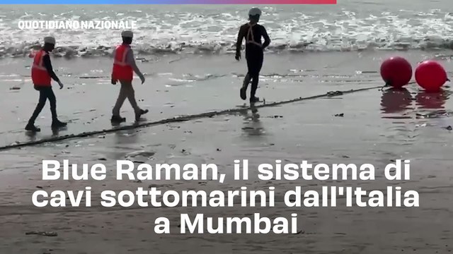 Blue Raman, il sistema di cavi sottomarini dall'Italia a Mumbai