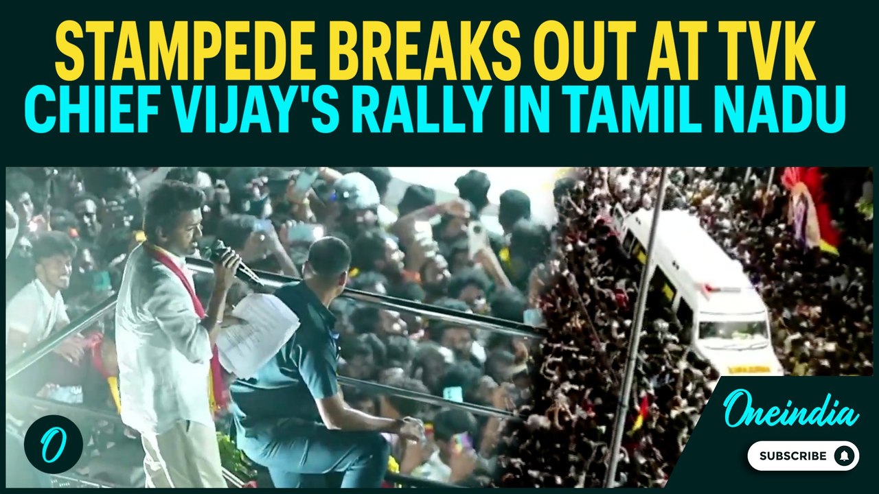 Tamil Nadu Vijay Rally Stampede BREAKING: 20+ Feared Dead As Several Attendees Faint During Rally