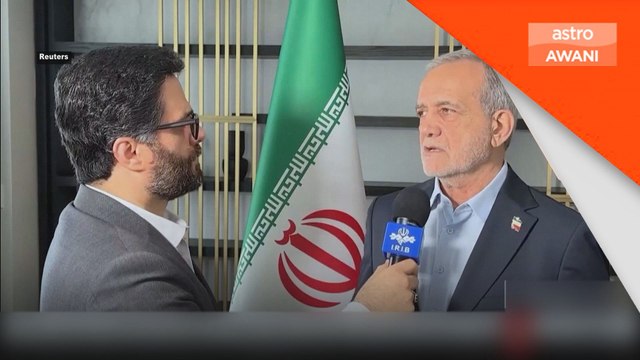 Iran sedia hadapi sekatan PBB - Masoud Pezeshkian