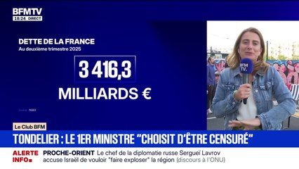 Dette de la France: Marine Tondelier, secrétaire nationale des Écologistes, explique "qu'il y a une bonne et une mauvaise dette"