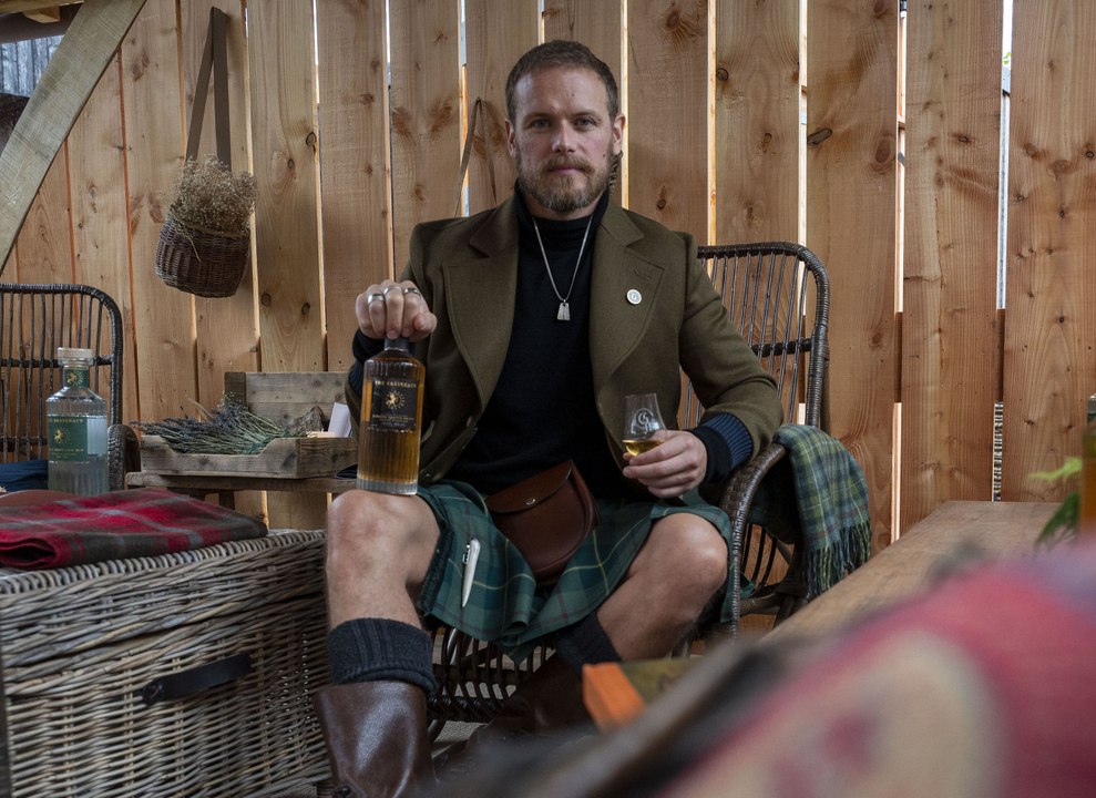 Sam Heughan launches Galloway distillery