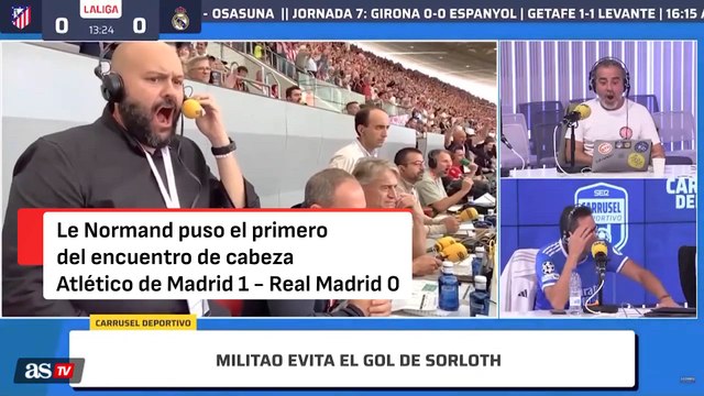 Resumen y goles del Atlético de Madrid 5 - Real Madrid 2 | Audio Carrusel