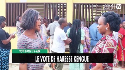 [#Reportage] Vote dans le 6 arrondissement de Libreville : Le vote de Haresse Kengue