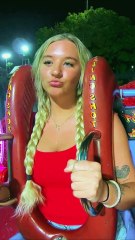 Funny Slingshot gril #slingshotride #slingshot #slingshotchallenge #ride #amazing #foryou #for