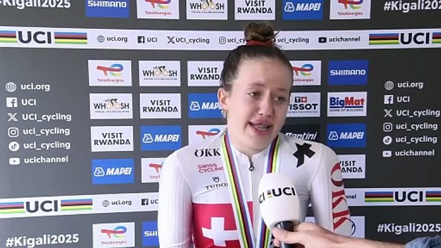 Championnats du Monde UCI Kigali 2025 - Anja Grossmann en bronze sur la course en ligne Junior