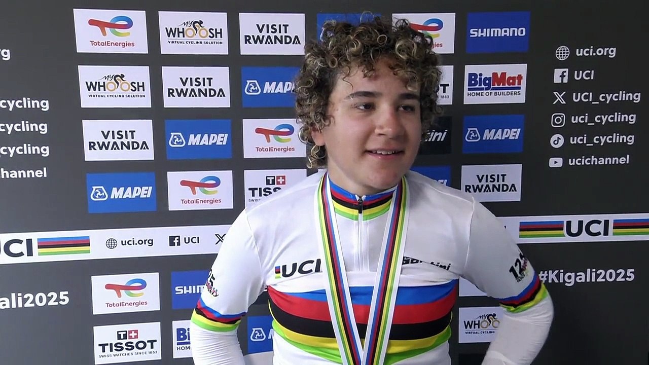 Championnats du Monde UCI Kigali 2025 - Paula Ostiz, l'Espagnole en Or en Junior : "Un rêve devenu réalité"