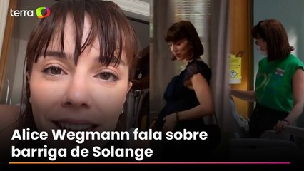 Alice Wegmann explica polêmica sobre barriga de Solange em ‘Vale Tudo’