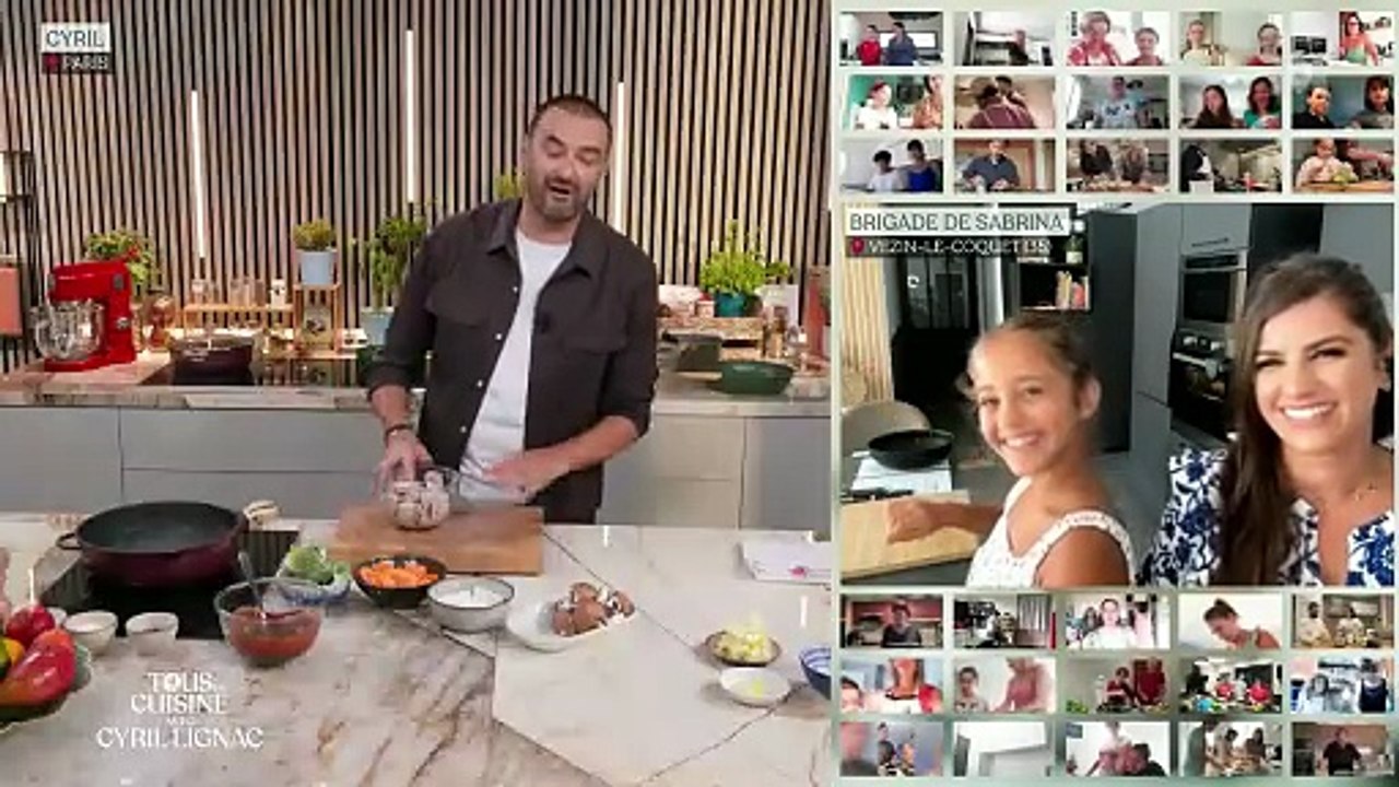 VOICI - Tous en cuisine - Cyril Lignac dévoile les plats préférés de son fils