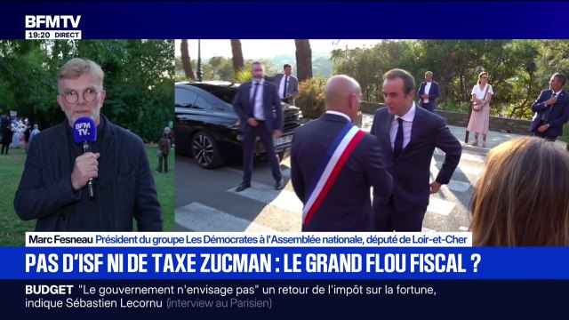 Pas d'ISF ni de taxe Zucman: pour Marc Fesneau, député du Loir-et-Cher, l'essentiel du travail, c'est la réduction des dépenses