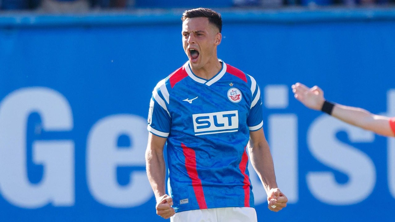 In Unterzahl: Rostock holt trotz frühem Gegentor einen Punkt gegen Havelse