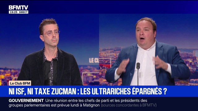 LE CLUB BFM - Ni ISF, ni taxe Zucman: les ultra-riches épargnés ?