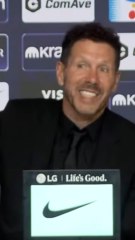 Simeone se rinde a Julián Alvarez tras el derbi