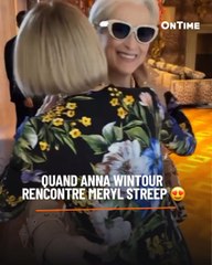 Meryl Streep a fait sensation le 27 septembre à Milan en s’installant au show de la marque italienne dans la peau de son personnage du Diable s’habille en Prada.