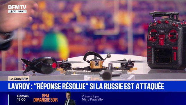Drones suspects dans l'espace aérien de l'Otan: Charlie Pinedo, directeur des opérations de Cerbair, présente un drone qu'on peut trouver dans les commerces