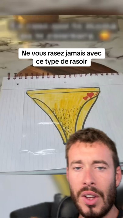N’utiliser pas ce genre de rasoir !