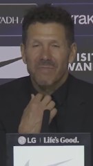 El mensaje directo de Simeone a sus haters