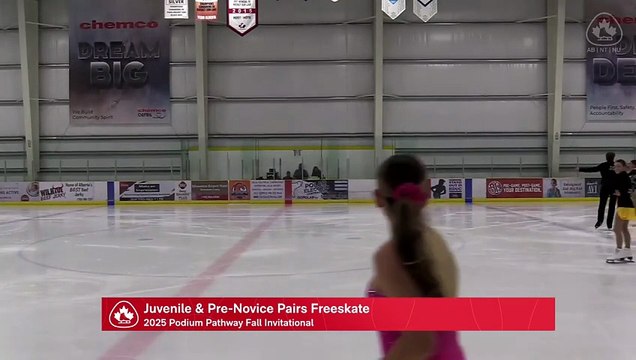 Juvenile Pairs - Free Program - Chemco Rink - 2025 Podium Pathway Fall Invitational