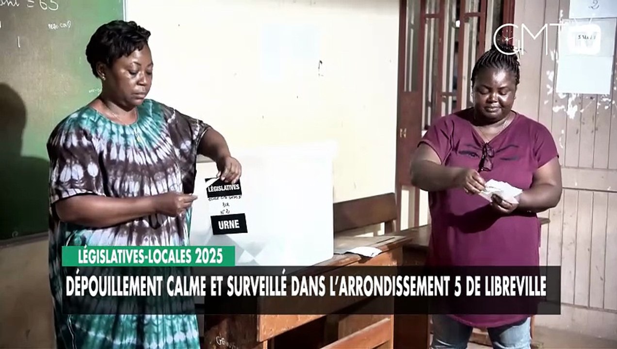 [#Reportage] Législatives-Locales  : dépouillement en cours dans le 5ᵉ arr de Libreville