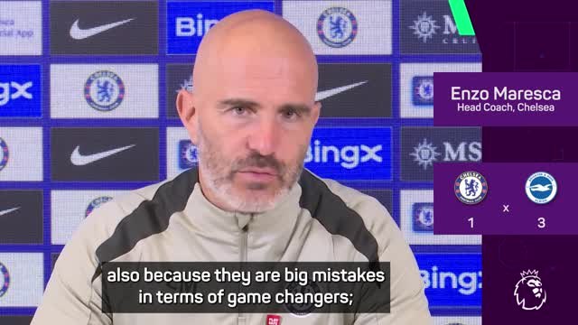 Chelsea can't afford to keep making mistakes, insists Maresca