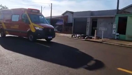 Homem fica ferido após queda de escada no Riviera