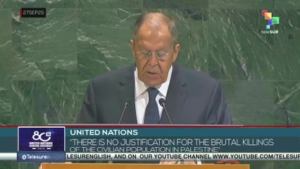 Lavrov: “There is no justification for the brutal killings of the civilian population in Palestine”