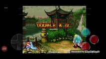 Fatal Fury 3 Blue Mary vs Andy Bogard Double K.o.