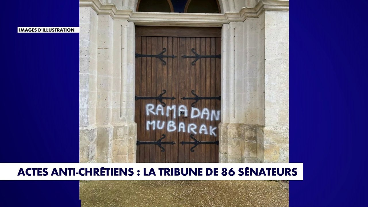 Actes anti-chrétiens : les sénateurs alertent sur ces actes en augmentation