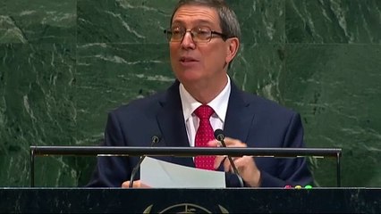 Cuba reitera en la ONU apoyo a Palestina y denuncia endurecimiento de sanciones de EE.UU.