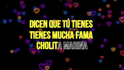 Los Puntos Del Amor - Cholita Marina (KARAOKE)